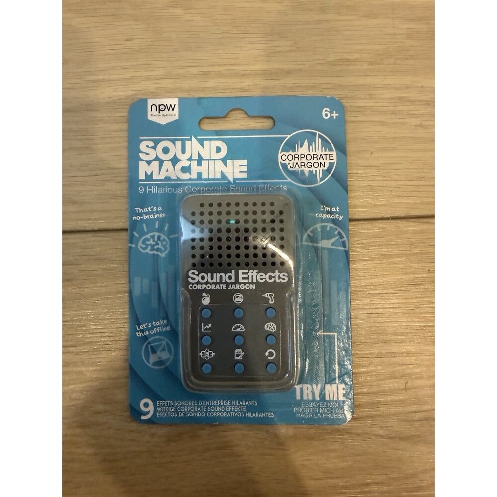 NPW Corporate Jargon Sound Machine Portable Electronic Sound Maker Novelty Pr...